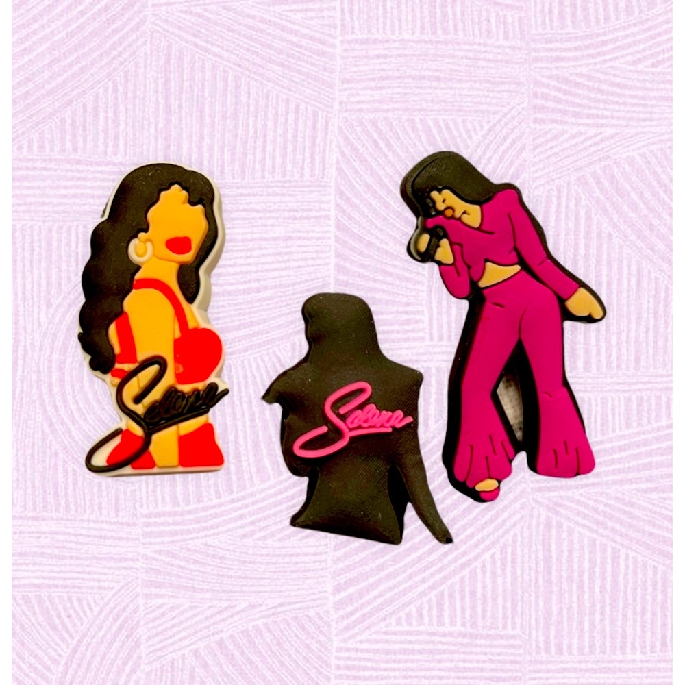 Selena Cantanilla Charms Shoe Accessories Great For Crocs 3 piece set